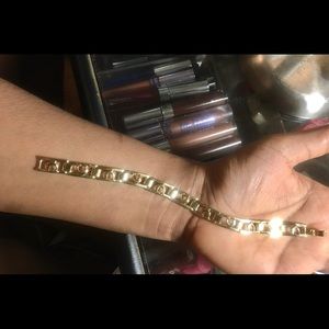 Vintage Gold Dolphin Bracelet.